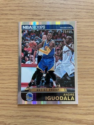 Andre Iguodala 2014-15 Panini Hoops #19 ARTIST PROOF /99 - Warriors - Image 1 of 2