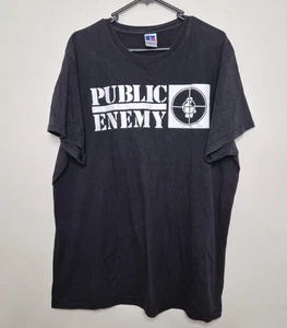 VTG Public Enemy T-Shirt Tee Size 2XL American Hip Hop Group Music Vintage - Bild 1 von 4