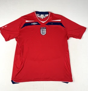 England Auswärts Fußball Trikot 2008/10 Erwachsene XXL Umbro A704 - Bild 1 von 8