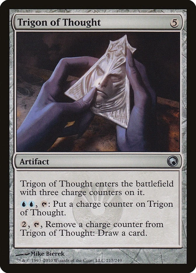 Trigon of Thought [Scars of Mirrodin] (SOM 217) Near Mint - Image 1 of 1