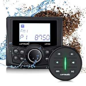 Marine Digital Media Receiver - Weatherproof Marine Stereo System with Wirele... - Picture 1 of 8