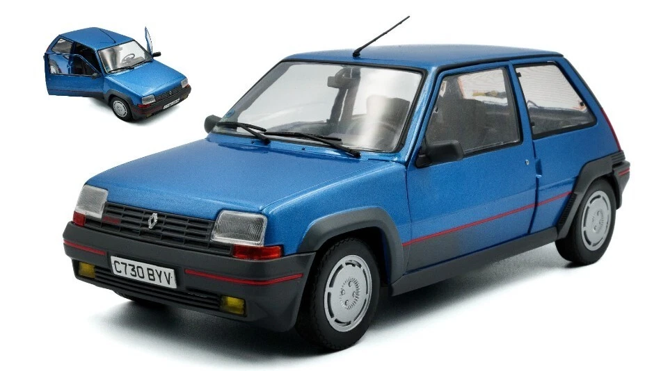 RENAULT R5 GT TURBO MK1 1985 ALPINE BLUE 1:18 - Immagine 1 di 1