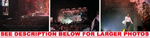 MICHAEL JACKSON HISTORY TOUR STAGE6 3xRARE8x10 PHOTOS - Picture 1 of 1