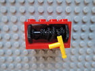 Lego 1 x Kasten + Spule 4209  2x4x2 rot mit Seil Spritze montiert gelb 7208 4430