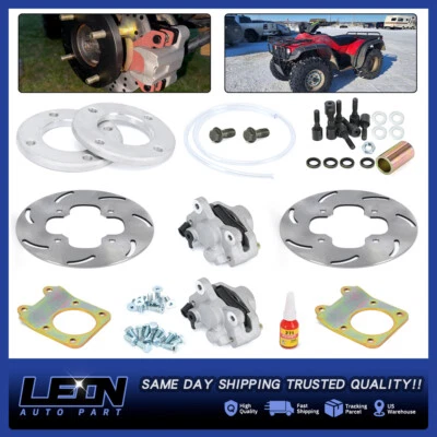 Kit de conversión de freno de disco delantero para Honda Foreman 400 450 4x4 92-99 Fourtrax 300 Foto 1 de 4
