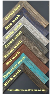 CROSS rustic barn WHITE washed picture frame distressed wood weathered beach - Image 1 of 4