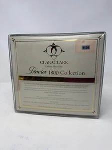 Clara Clark Premier 1800 Collection Full Size Sheet Set - Soft Brushed Microfibe - Picture 1 of 1