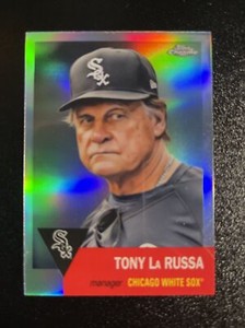 2022 Topps Chrome Platinum Anniversary Tony La Russa #109 Refractor