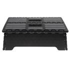 Portable Folding Step Stool, Extra Wide Heavy Duty, Non-Slip for Indoor and