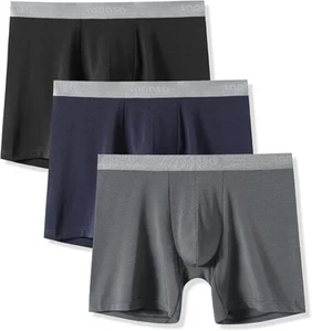 LAPASA Men's Boxer Briefs Cotton Stretch Underwear Comfort and Soft M03/M46 - Picture 1 of 7