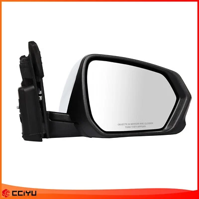Espejo retrovisor lateral derecho cromado plegable manual para Chevrolet Equinox 2018-2021 pasajero Foto 1 de 4