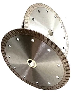 6" Diamanttrennscheibe Schneiden Porzellan, Fliesen, Mauerwerk, Granit und Beton (2er-Packung) - Bild 1 von 7