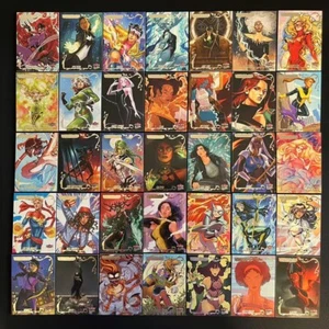 2024 Fleer Ultra Marvel Matriarchs Complete BASE  Set Silver Classic Base 1-100 - Picture 1 of 3