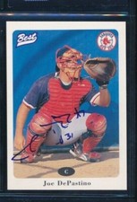 1996 Best Sarasota Red Sox #12 Joe Depastino signed auto autograph very tough 