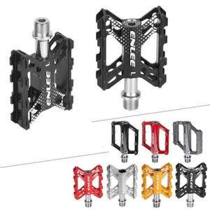 Aluminum Ultralight Bike Pedals Sealed Bearing Platform MTB Bicycle Pedals - Picture 1 of 12