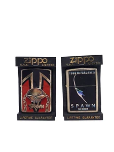 Zippo SPAWN Movie 1997 UNFIRED - Set of two - 3D - Poster - Picture 1 of 5