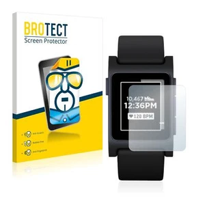 Pebble 2 Black, 2 x BROTECT® HD-Clear Screen Protector, hard-coated - Zdjęcie 1 z 4
