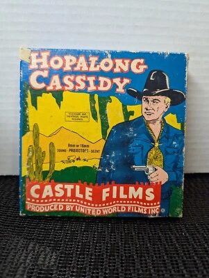 Castle Films 8mm Hopalong Cassidy: Prarie Vengence Original Box #568 B3 - Image 1 of 4