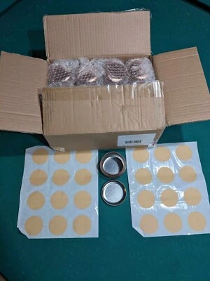 Bright Creations 24-Pack 4oz Black Candle Tins with Lids & Labels Rose Gold - Image 1 of 3