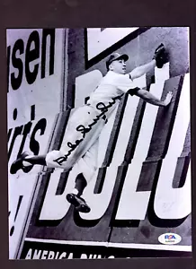 Duke Snider signed Autogramm 8x10 Foto PSA/DNA Brooklyn Dodgers KOSTENLOSER VERSAND - Bild 1 von 1
