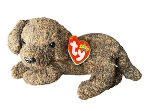 TY Beanie Baby - FETCHER the Dog (7 inch) - Picture 1 of 3
