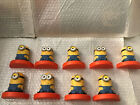 2017 McDonalds's Minions Despicable Me Happy Meal Toys Half Moon Lot of 9