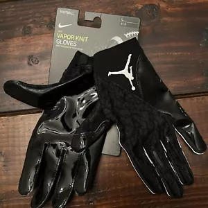 Nike Air Jordan Dampfstrickempfänger Fußballhandschuhe Gr. Large schwarz DM0050-091 - Bild 1 von 5