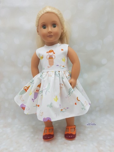 VETEMENTS Vestito Sirena Adatto American Girl e Our Generation Bambola 18" Vestiti Bambola