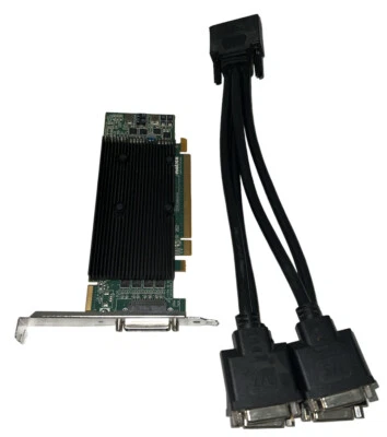 Matrox M9140 (M9140E512LAF) 512 MB PCI Express x16 Graphics adapter Full Height - Image 1 of 4