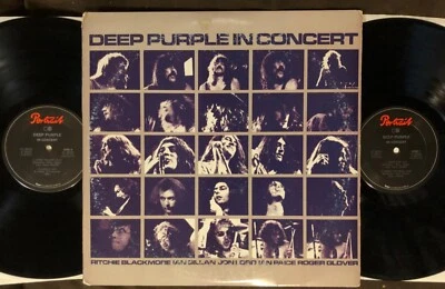 DEEP PURPLE In Concert - Portrait 2-LP Classic Lineup w/ Ian Gillan BEAUTIFUL NM - Image 1 of 4
