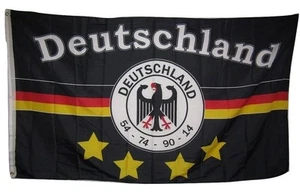 3x5 German Germany Deutschland 1954 - 74 1990 - 14 Rough Tex Knitted Flag 3'x5' - Picture 1 of 5