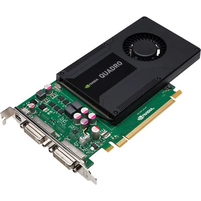 Lenovo IBM nVidia Quadro K2000D 2GB GDDR5 PCI E FRU 03T8316 900-52095-2750-000 - Image 1 of 4