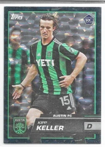 Kipp Keller Austin FC 2023 Topps MLS Icy Black Foil Rookie #99 - Picture 1 of 1