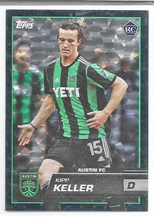 Kipp Keller Austin FC 2023 Topps MLS Icy Black Foil Rookie #99 - Image 1 of 1