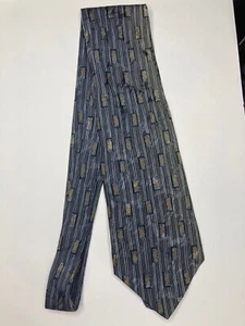 Galleria & Co Mens Formal Necktie 56"Lx3.75"W Multicolor Neck Tie - Picture 1 of 4