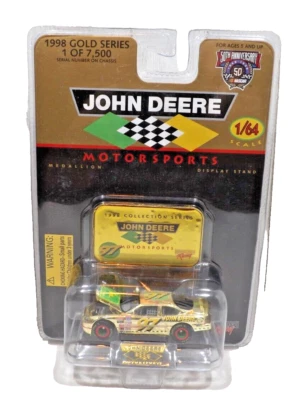 Racing Champions John Deere Gold Collectors Series 1/64 Scale #97 Chad Little - Image 1 of 4
