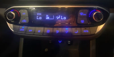 2021 HYUNDAI I30 1.5 T-GDI MK3 FASTBACK N LINE HATCH HEATER CONTROLS PANEL *6352 - Image 1 of 4