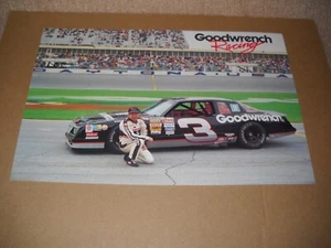 Vintage Nascar Racing Postcard/Handout 1988 Dale Earnhardt # 3 Monte Carlo Aero - Picture 1 of 2