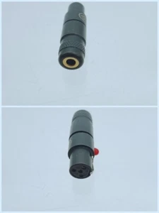Hágalo usted mismo adaptador 3,5 mm 1/8" conector hembra a TA4F Mini-XLR para micrófonos - Imagen 1 de 1