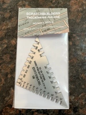 HO Scratchbuilders Thickness Gauge Measuring Tool - Image 1 of 4