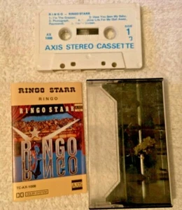 RINGO STARR RINGO AUSTRALIAN CASSETTE TAPE - Picture 1 of 1