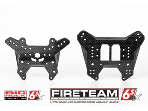 CARBON FIBER F&R SHOCK TOWER ARA320686 FOR ARRMA 1/7 BIG ROCK FIRETEAM 6S BLX - Bild 1 von 4