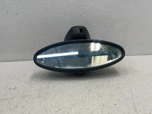2001-2006 BMW M3 E46 Interior Rear View Mirror Assembly Black Oval 1566 OEM - Imagen 1 de 8