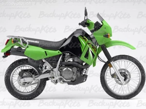 KAWASAKI KLR650 GRAPHICS KIT GREEN 2007 DECALS STICKER FULL KIT - Picture 1 of 6