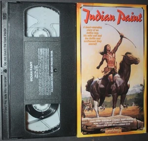 INDIAN PAINT (vhs) Johnny Crawford, Jay Silverheels. VG. Rare. Western. Native - Bild 1 von 3
