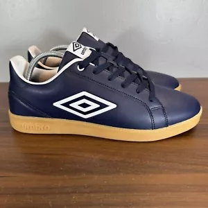 Umbro Shoes Mens 10 Broughton III Sneakers Navy Blue Casual Athletic Rugby NEW - Picture 1 of 7