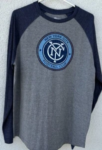 Fanatics New York City Football Club Soccer Large Long Sleeve T-Shirt MSRP $40 - Picture 1 of 6