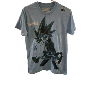 Yu-Gi-Oh! Yugi Tonal T-Shirt Men’s Size Small Light Blue New NWT - Picture 1 of 4