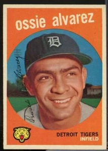 Ossie Alvarez Rookie Card 1959 Topps #504 - Picture 1 of 2