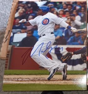MARLON BYRD Chicago Cubs SIGNED 8x10 PHOTO COA MLB HANDSIGNIERT 2 - Bild 1 von 1